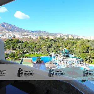 812 Benalbeach. 1ºlinea De Playa. Vistas A La Piscina Y La Montana. Apartamento